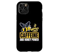 Cafeine et Honey Power Bruning Beekeepers and Coffee Coque pour iPhone 11 Pro