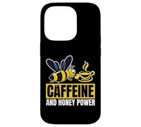 Cafeine et Honey Power Bruning Beekeepers and Coffee Coque pour iPhone 14 Pro