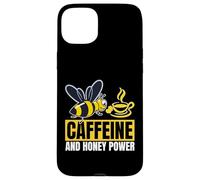 Cafeine et Honey Power Bruning Beekeepers and Coffee Coque pour iPhone 15 Plus