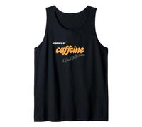 Caféine et Les Bonnes Intentions - Amateur de café Amusant Débardeur