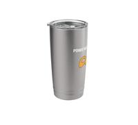 Caféine et les bonnes intentions - amateur de café amusant Gobelet isotherme en acier inoxydable double paroi