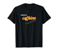 Caféine et Les Bonnes Intentions - Amateur de café Amusant T-Shirt