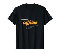 Caféine et Les Bonnes Intentions - Amateur de café Amusant T-Shirt Graphique avec Valeur