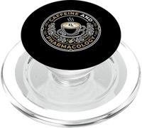 Caféine Et Pharmacologie Pharmacie Science Médicale PopSockets PopGrip pour MagSafe