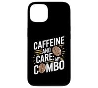 Caféine et Soins My Combo Coffee Nurse Coque pour iPhone 13
