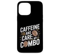 Caféine et Soins My Combo Coffee Nurse Coque pour iPhone 13 Pro Max