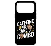 Caféine et Soins My Combo Coffee Nurse Coque pour iPhone 17 Pro Max