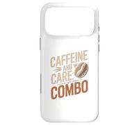 Caféine et Soins My Combo Coffee Nurse Doctor Coque pour iPhone 17 Pro Max