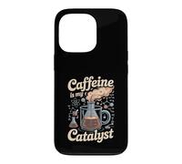 Caféine is My Catalyst Funny Science Coffee Coque pour iPhone 13 Pro