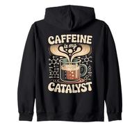 Caféine is My Catalyst Funny Science Coffee Sweat à Capuche