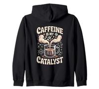 Caféine is My Catalyst Funny Science Coffee Sweat à Capuche