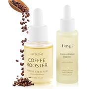 Cafeine Serum Yeux,Essence Anti Cerne,Sérum Éclaircissant,Contre Les Rides,Réduit Les Cernes et Les Poches Sous Les Yeux,Cafeine Contour Des Yeux,Serum Anti Tache Visage,30ml+30ml
