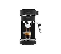 Cumbia Cafelizzia 790 Black - Machine à café avec mousseur à lait - 20 bar - noir