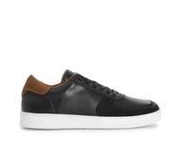 CAFèNOIR - Baskets en cuir pour homme, Noir , 42 EU