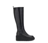 CafèNoir - Bottes en cuir, pour femme, couleur noire, Noir , 39 EU
