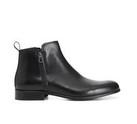 CAFèNOIR - Bottine En Cuir Pour Homme Avec Fermeture Éclair, Pour Homme, Couleur Noir, Taille 40