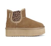 CAFèNOIR - Bottine En Daim Avec Élastique, Pour Femme, Couleur Beige, Taille 41