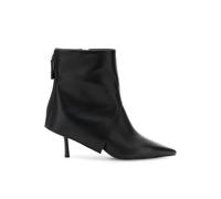 CAFèNOIR - Bottines À Revers En Cuir, Pour Femme, Couleur Noir, Taille 37