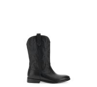 CAFèNOIR - Bottines En Cuir À Motif En Relief, Pour Femme, Couleur Noir, Taille 38