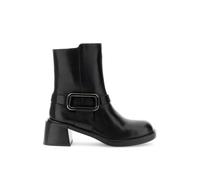 CAFèNOIR - Bottines En Cuir Avec Accessoires, Pour Femme, Couleur Noir, Taille 36
