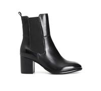 CAFèNOIR - Bottines En Cuir Pour Femmes Avec Élastique, Pour Femme, Couleur Noir, Taille 39