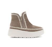 CAFèNOIR - Bottines En Daim À Double Fermeture Éclair, Pour Femme, Couleur Gris, Taille 40