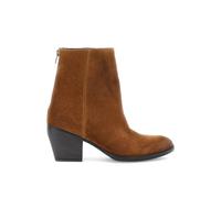 CAFèNOIR - Bottines En Daim À Fermeture Éclair, Pour Femme, Couleur Marron, Taille 39