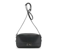 CAFèNOIR - Camera Bag Effet Cuir Avec Travail Laser À Rayures NOIR, Pour Femme, Couleur Noir, Taille Taille Unique