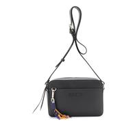 CafèNoir - Chambre Sac Effet Cuir Saffiano Avec Charms Multicolor, Femme, Taille Unique, Noir , Taille unique