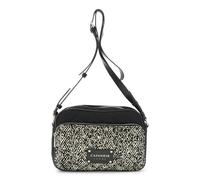 CAFèNOIR - Chambre Sac Matelassé En Nylon Imprimé Flotté Pour Femme, Taille Unique, Avoine / Noir, Taille unique