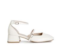 CAFèNOIR - Décolleté Ouvert en Nappa avec Bride sur Le Haut Et À La Cheville, pour Femme, Couleur Beige, Taille 37