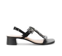 CAFèNOIR - Derby À Lacets En Cuir Perforé, Pour Femme, Couleur Noir, Taille 40