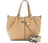 CafèNoir - Elegante Shopping Bag - Femme - Sacs - Beige - Taille: ONE Size