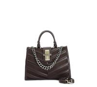 CAFèNOIR - Fourre-tout avec applications de bandes rembourrées, pour femme, couleur T.moro, taille unique, T.moro, Taille unique