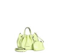 CAFèNOIR Mini Sac à Seau Vert Citron avec Pochette, vert, Taille unique