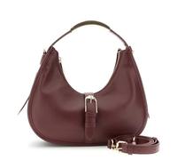 CAFèNOIR - Mini Sac Effet Cuir Lisse Avec Bordures, Pour Femme, Couleur Rouge, Taille Unique