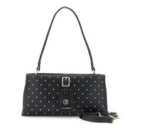 CAFèNOIR - Minibag avec application de microclous, pour femme, couleur noire, taille unique, Noir , Taille unique