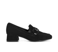 CAFèNOIR - Mocassin en Daim pour Femme avec Mors, pour Femme, Couleur Noir, Taille 37