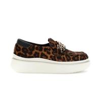 CAFèNOIR - Mocassins en Cuir Effet Poney, pour Femme, Couleur Multicolore, Taille 38