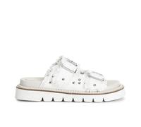 CAFèNOIR - Multiple Denim Double Boucle Femme, Blanc, 36 EU