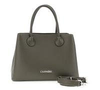 CAFèNOIR - Petit Sac Tote Effet Saffiano Avec Anses Tubulaires Et Compartiment Central ANTHRACITE, Pour Femme, Couleur Gris, Taille Taille Unique