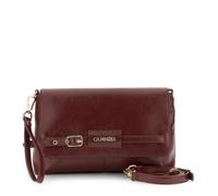 CAFèNOIR - Pochette Effet Cuir Brillant Avec Détail, Pour Femme, Couleur Rouge, Taille Unique