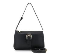 CafèNoir - Sac à bandoulière avec boucle bijou, pour femme, couleur noire, taille unique, Noir , Taille unique