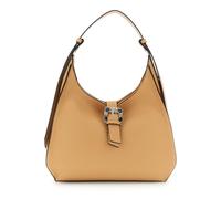 CafèNoir - Sac à bandoulière avec côtes contrastées, pour femme, couleur biscuit, taille unique, Biscuit., Taille unique