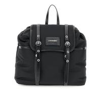 CAFèNOIR - Sac À Dos En Nylon Avec Bretelles Réglables, Pour Femme, Couleur Noir, Taille Taille Unique