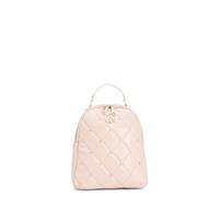 CAFèNOIR - Sac À Dos Matelassé En Losanges Avec Application De Rivets Et Logo Bicolore, Pour Femme, Couleur Rose, Taille Taille Unique