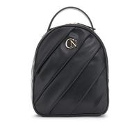 CAFèNOIR - Sac À Dos Plissé, Pour Femme, Couleur Noir, Taille Taille Unique