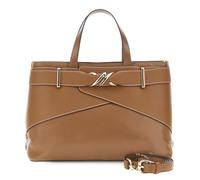 CAFèNOIR - Sac À Main Effet Cuir Avec Détails Métalliques, Pour Femme, Couleur Marron, Taille Taille Unique