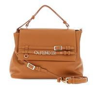 CAFèNOIR - Sac À Main Effet Cuir Grainé Avec Inscription Et Boucles, Pour Femme, Couleur Marron, Taille Taille Unique