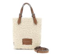 CAFèNOIR - Sac à main en tissu bouclé, pour femme, taille unique, nature, Taille unique
